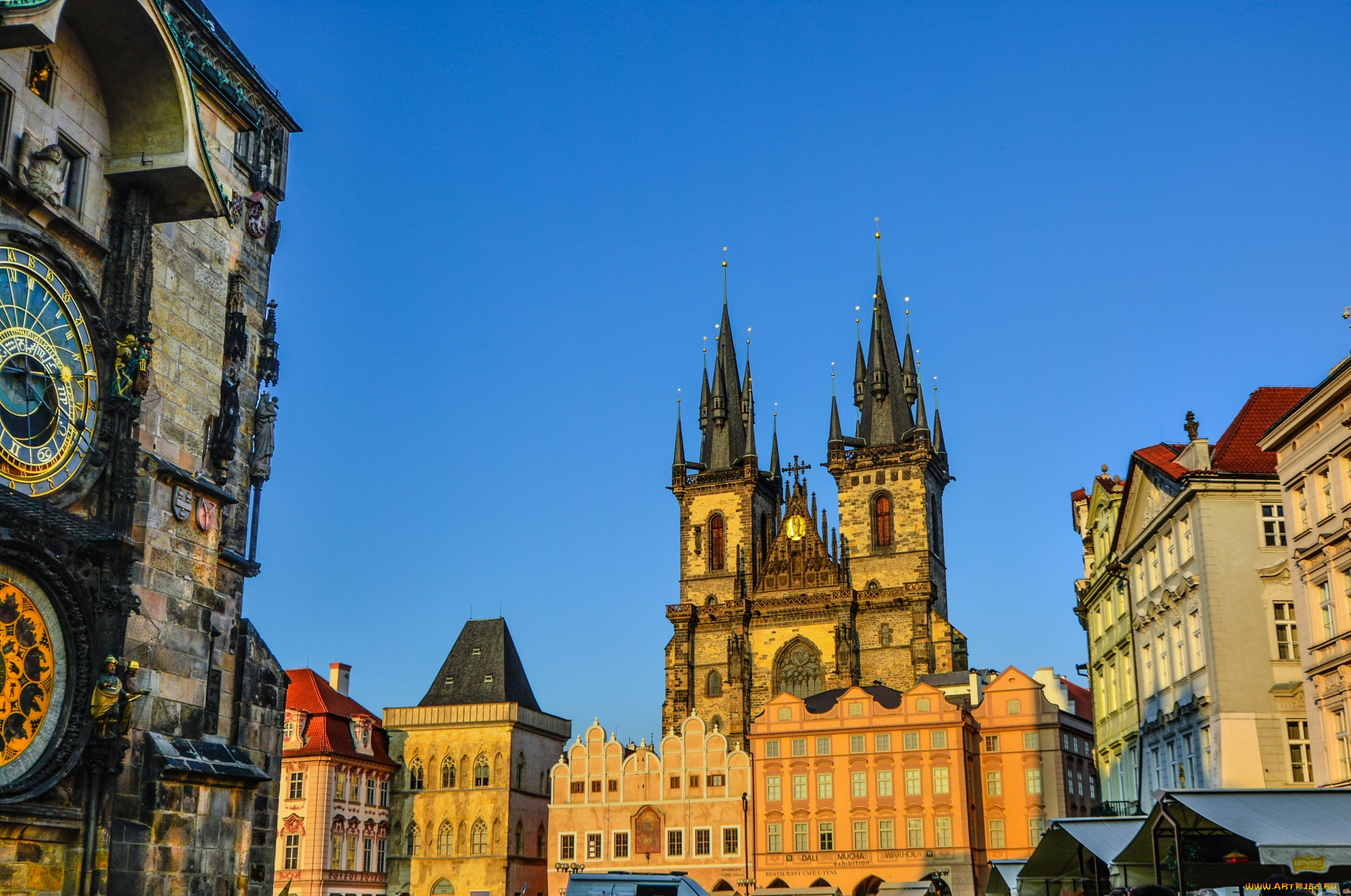 Прага Чехия достопримечательности Староместская площадь